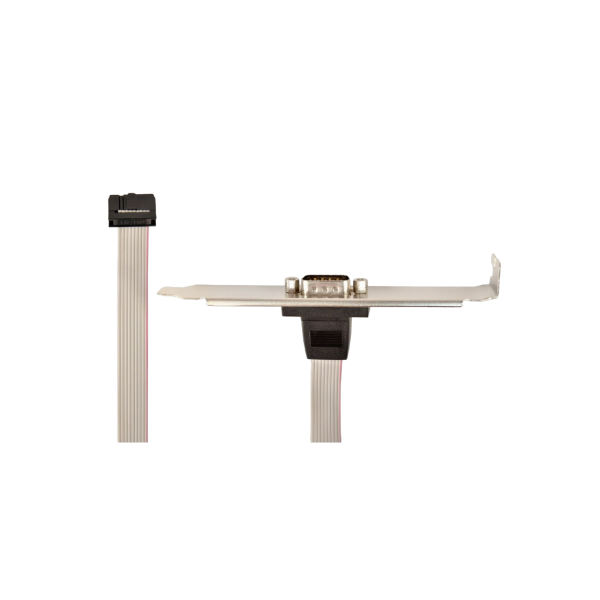 CableExpert CCDB9RECEPTACLE DB9 COM port receptacle on bracket housing, 25cm