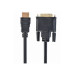 Cablexpert CC-HDMI-DVI-6, черный