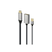 Адаптер DP F на HDMI M Active 4K Cablexpert "A-HDMIM-DPF-02" Display port fem на HDMI male