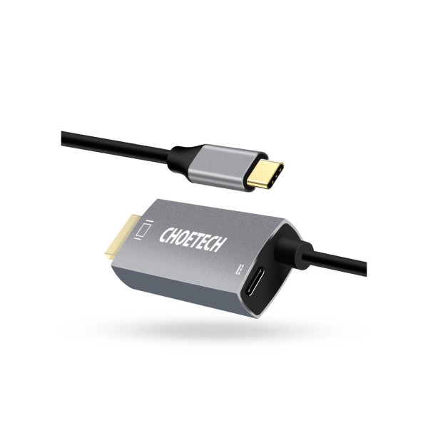 CHOETECH USB-C to HDMI 1.8m Cable with PD Charging 4K*2K@60HZ, XCH-M180