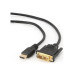 Cablexpert CC-HDMI-DVI-6, черный