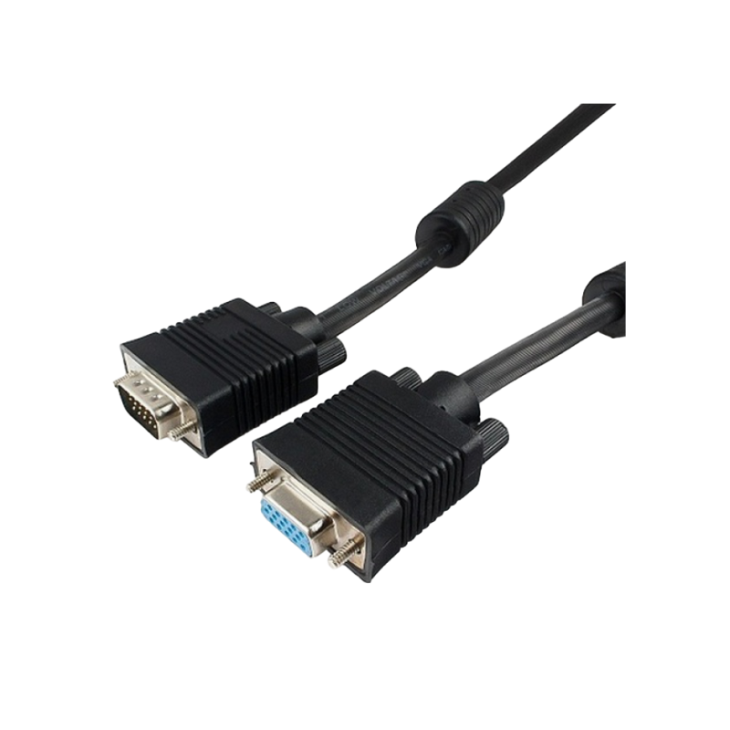 Cablexpert HD15M/HD15F, черный