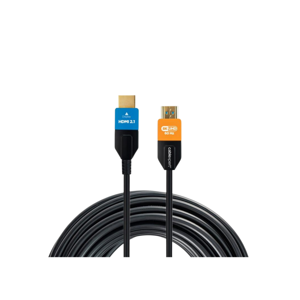 Кабель HDMI-HDMI активный оптический 20,0 м Cablexpert, 8K UHD при 60 Гц, CC-HDMI8K-AOC-20M