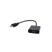 Gembird A-HDMI-VGA-03, черный
