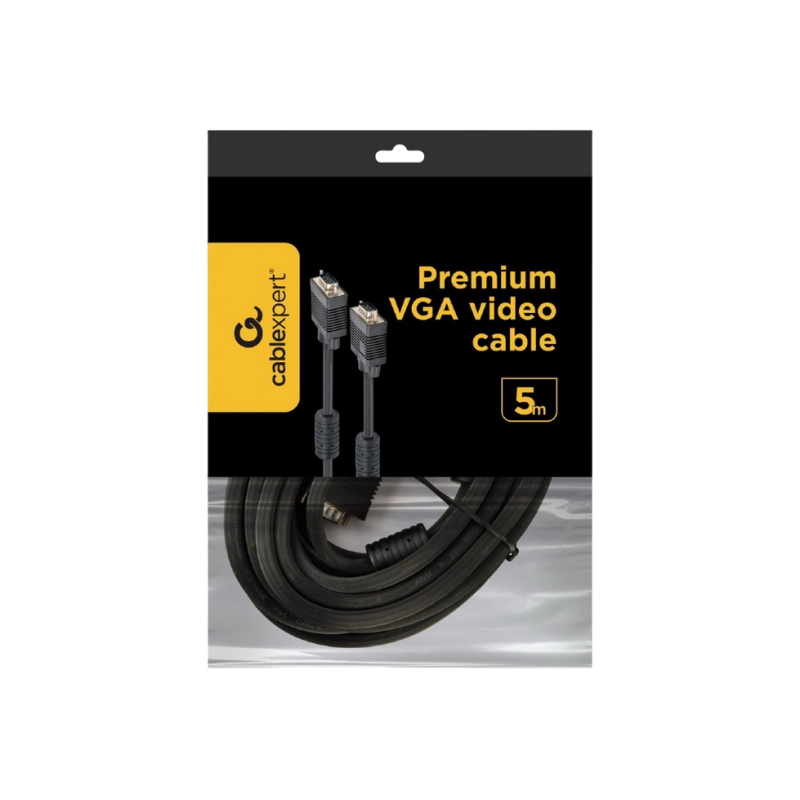 Cablexpert CC-PPVGA-5M-B, Black