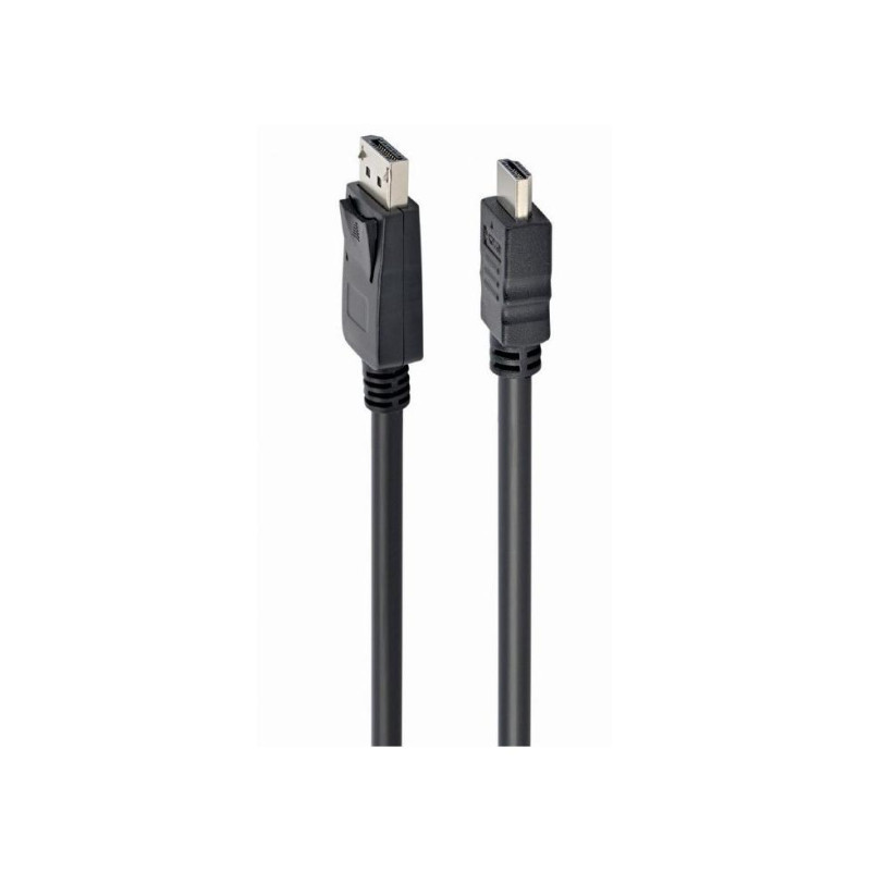 Cablexpert CC-DP-HDMI-1M, черный
