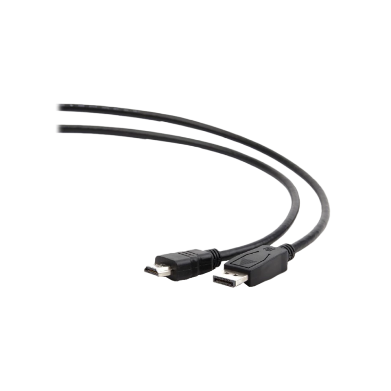 Cablexpert CC-DP-HDMI-1M, черный