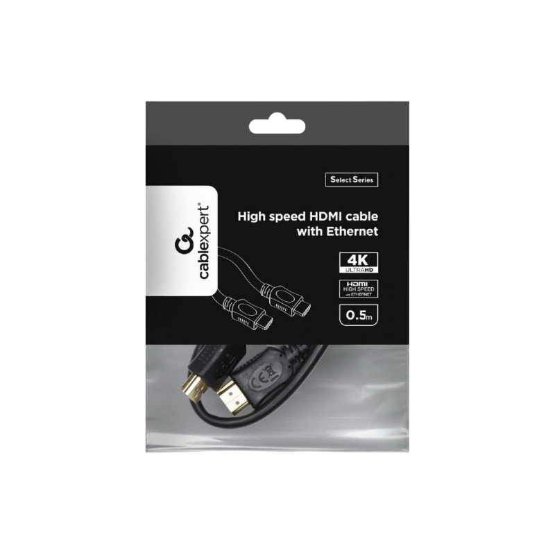 Cablexpert CC-HDMI4L-0,5M, Черный