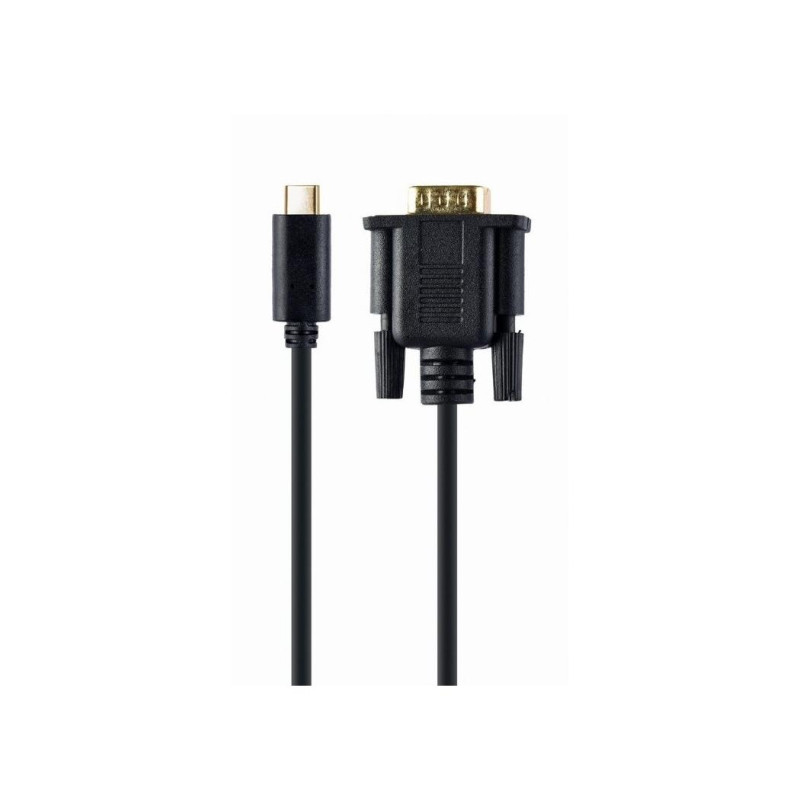 Кабель Type-C - VGA 2,0 м Cablexper, 1920 x 1080 при 60 Гц, A-CM-VGAM-01