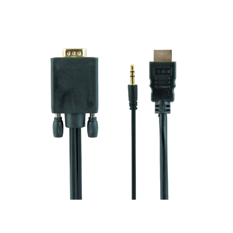 Cablexpert A-HDMI-VGA-03-10, черный