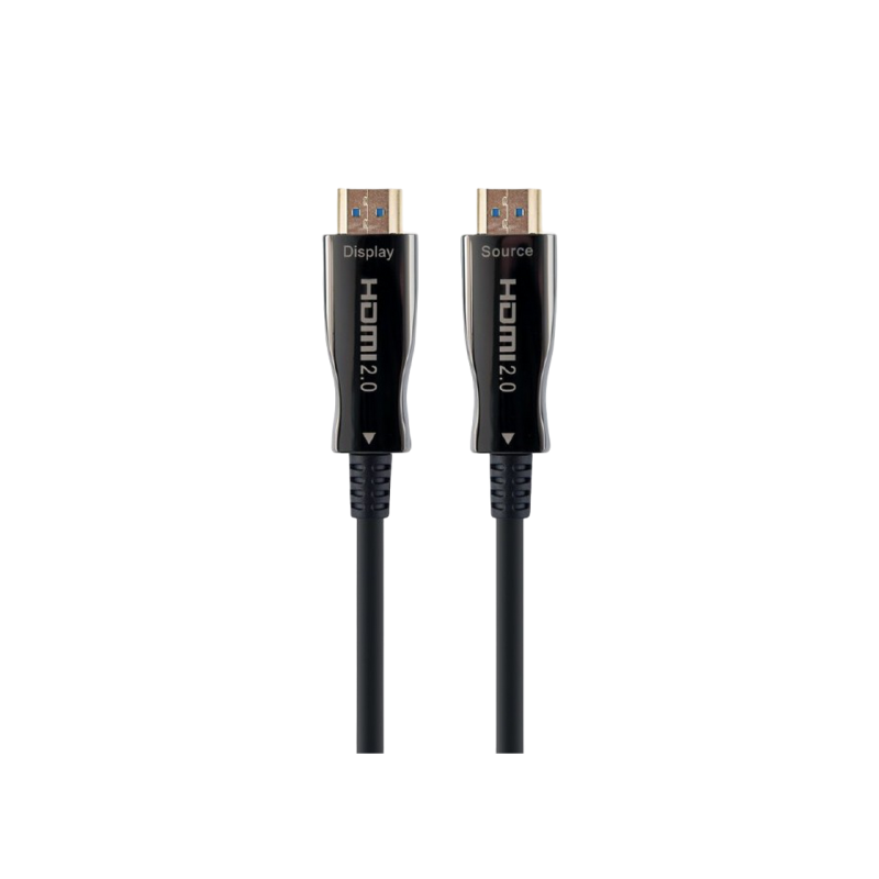 Кабель HDMI-HDMI активный оптический 50,0 м Cablexpert, 4K UHD при 60 Гц, CCBP-HDMI-AOC-50M-02