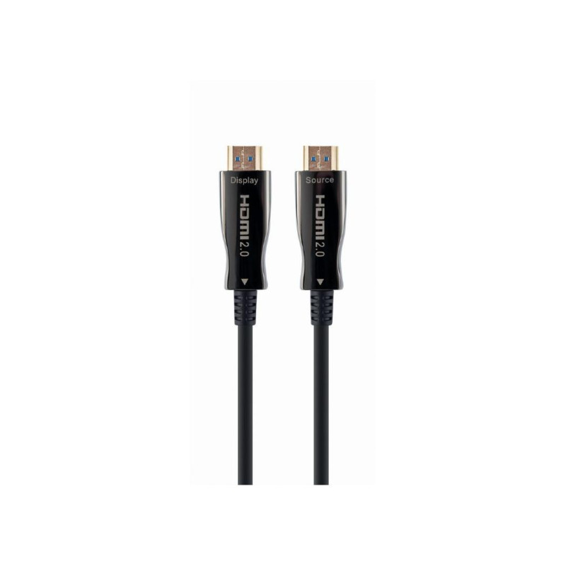Кабель HDMI-HDMI активный оптический 30,0 м Cablexpert, 4K UHD при 60 Гц, CCBP-HDMI-AOC-30M-02