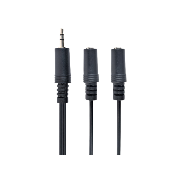 Audio spliter cable 5.0m 3.5mm 3pin plug to 3.5 mm stereo + mic sockets, Cablexpert CCA-415