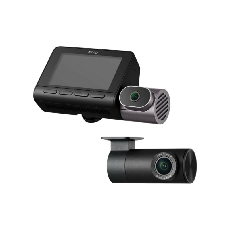 70mai Dash Cam T800-41-512 3Channel 512GB, with Rear Cam RC41 HDR 4K, Black
