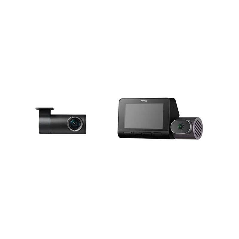 70mai Dash Cam T800-2 3Channel 256GB, with Rear Cam RC24, Black