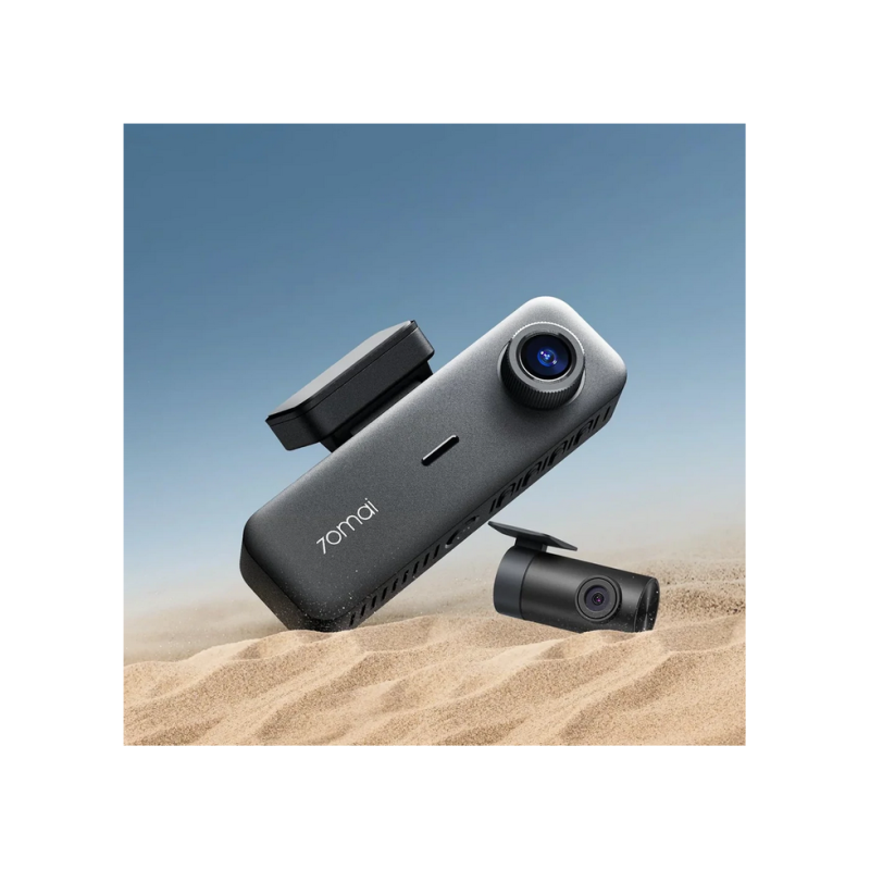 Видеорегистратор 70mai Dash Cam T400 HDR with RC21 Rear Cam, Black