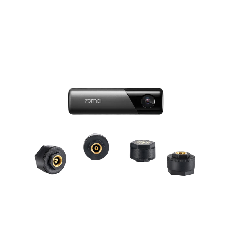70mai M500 Camera Auto  128GB+Midrive T04 Bundle, Black