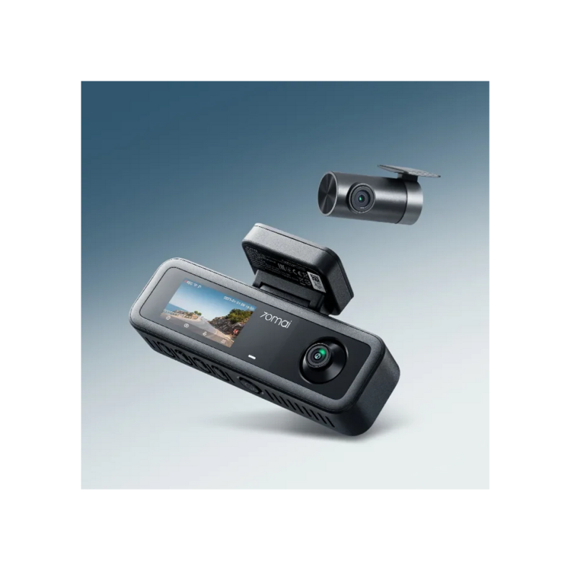 Видеорегистратор 70mai Dash Cam T400 HDR with RC21 Rear Cam, Black