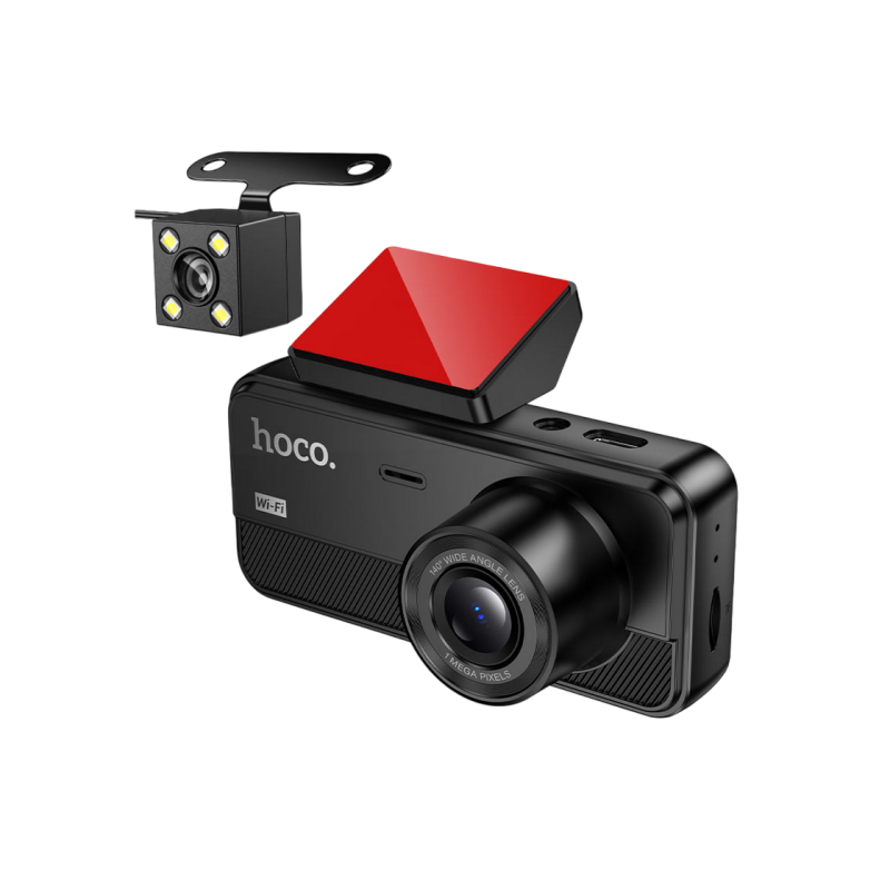 DVR Hoco DV15 2-inch display driving recorder, Black