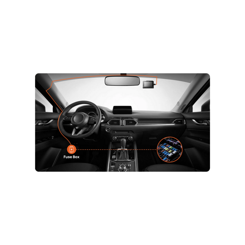 70mai Adustable Hardware Kit UP06 PowerBank, Black