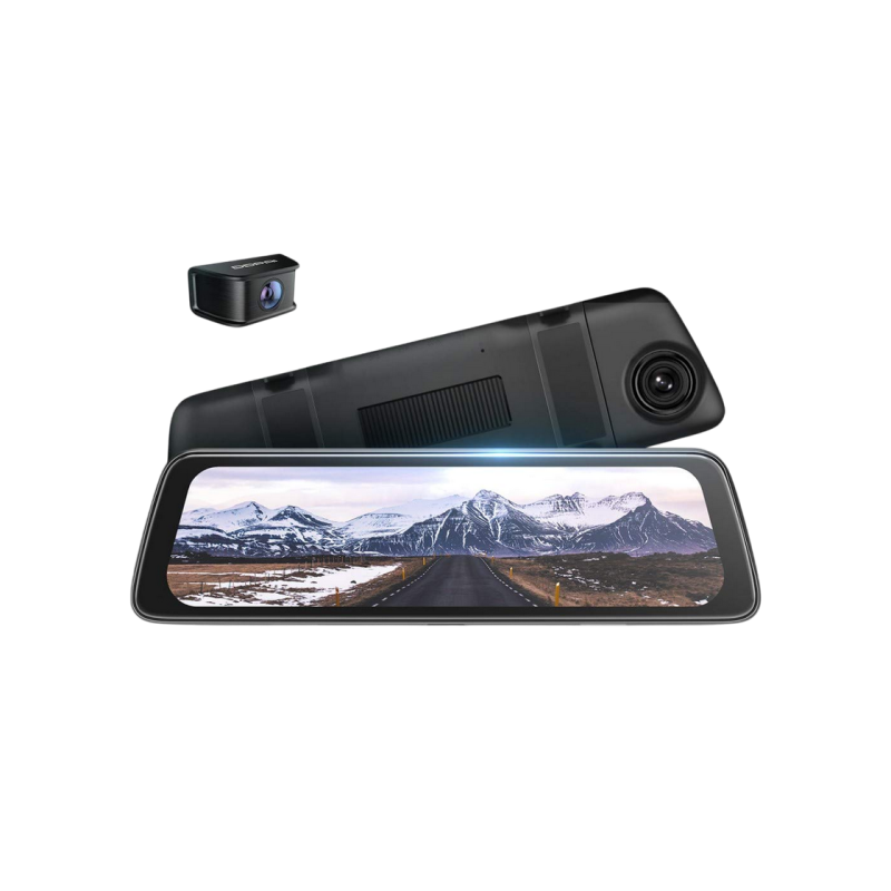 DDPAI Dashcam E3+Rear Cam 1080P, Black