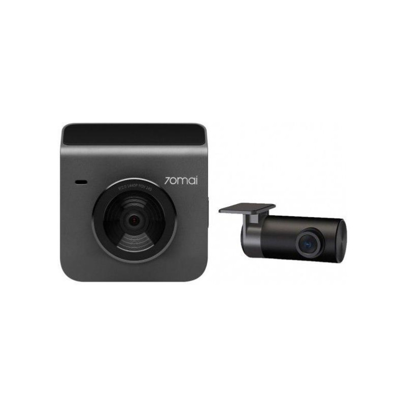 Видеорегистратор 70mai A400, Dash Cam, with RC09 Rear cam, Gray