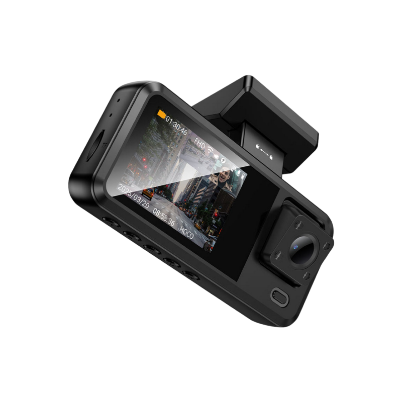 DVR Hoco DV15 2-inch display driving recorder, Black