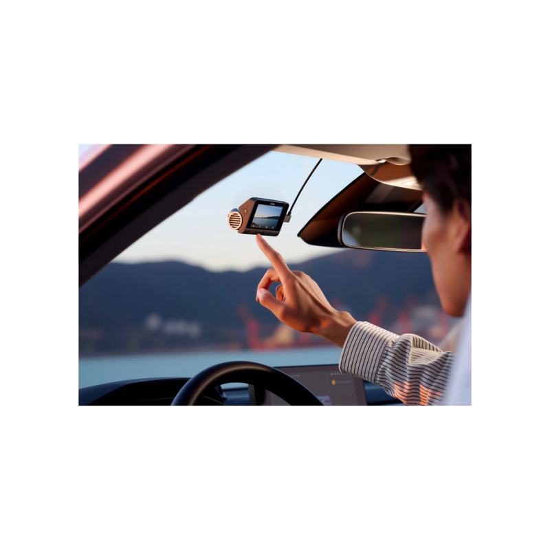 70mai Dash Cam A810S-2, HDR 4K with Rear cam, Black