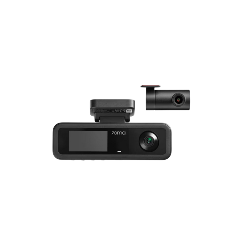 Видеорегистратор 70mai Dash Cam T400 HDR with RC21 Rear Cam, Black