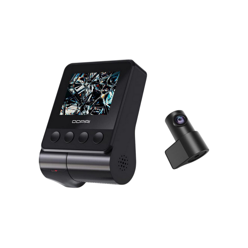 DDPAI Dashcam Z40 GPS+Rear Cam 1080P, Black