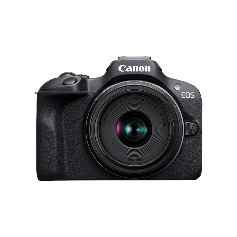 Фотоаппарат Canon EOS R100, RF-S 55-210mm +RF-S 55-210mm f/5-7.1 IS STMKit, Black