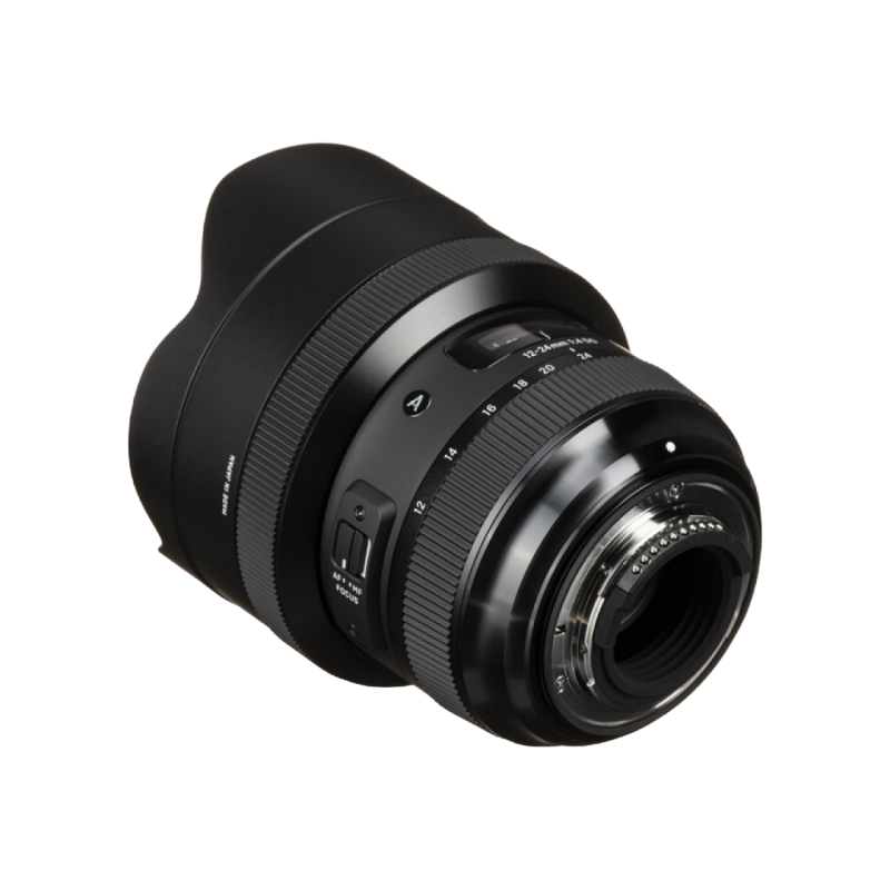 Zoom Lens Sigma AF 12-24mm f/4.0 DG HSM Art F/Nik