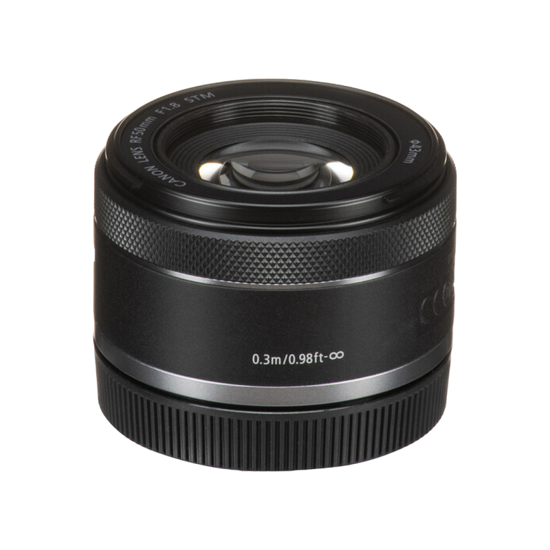 Объектив с постоянным фокусным расстоянием Canon RF 50 мм f/1.8 STM (4515C005)
