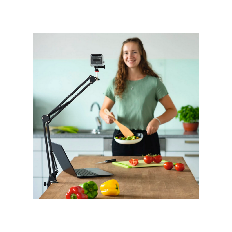 Tripod Hama Flexible Articulated Arm 700II (70 cm) (4660) Black