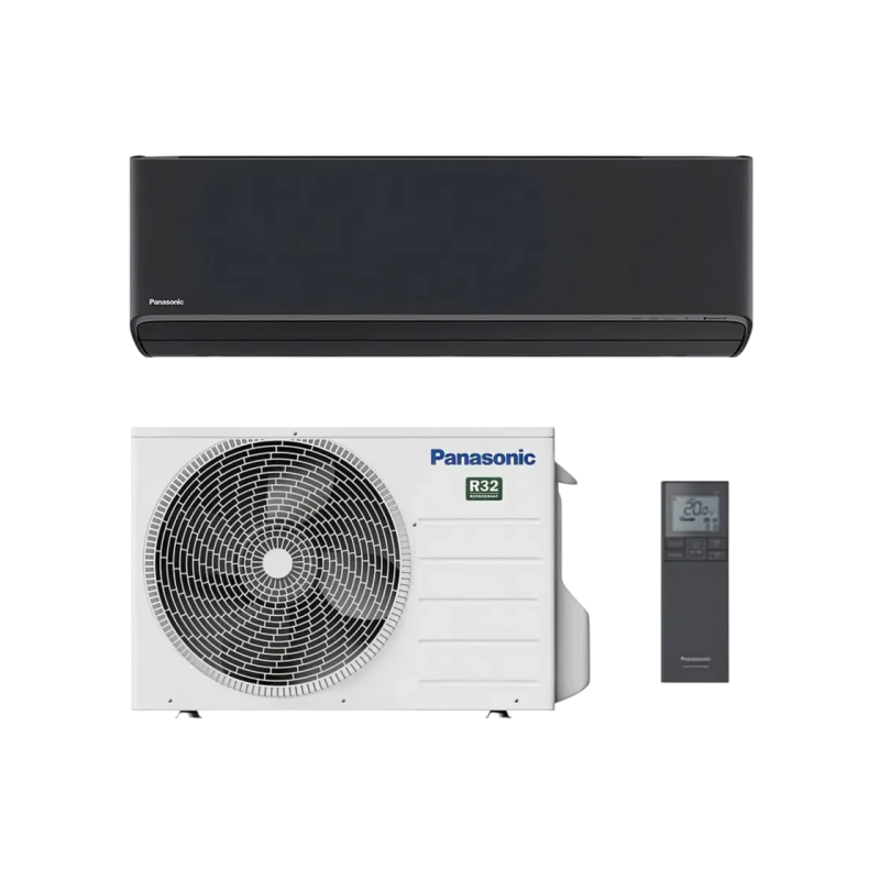 Air conditioner Panasonic Etherea XZ25ZKEW-H, 9000 BTU, ECONAVI, nanoe-X, Black