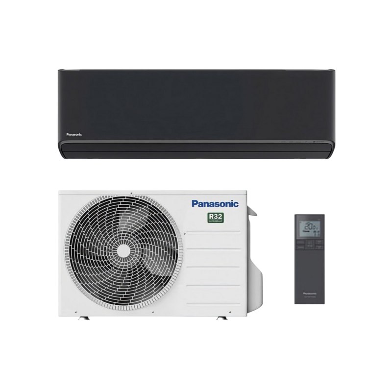Кондиционер Panasonic Etherea XZ35ZKEW-H, 12000 БТЕ, ECONAVI, nanoe-X, черный