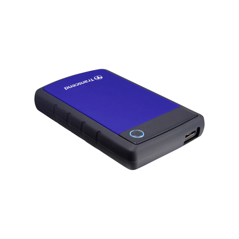 Внешний жесткий диск 2.0TB Transcend StoreJet 25H3B Rubber, Gray/Blue