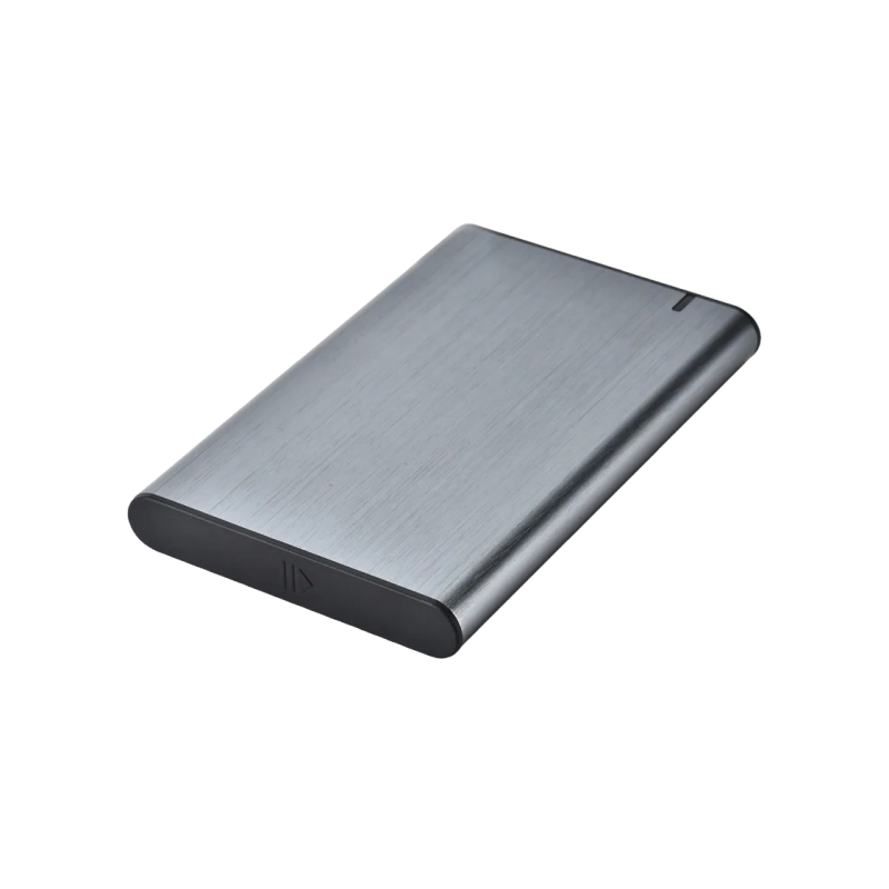 2,5" SATA HDD/SSD 9,5 мм внешний корпус Type-C, Gembird "EE2-U3S-6-GR", алюминий, серый