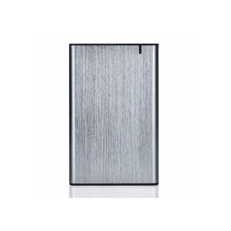 2,5" SATA HDD/SSD 9,5 мм внешний корпус Type-C, Gembird "EE2-U3S-6-GR", алюминий, серый