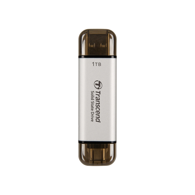 Внешний SSD 1.0TB Transcend ESD310S, Silver