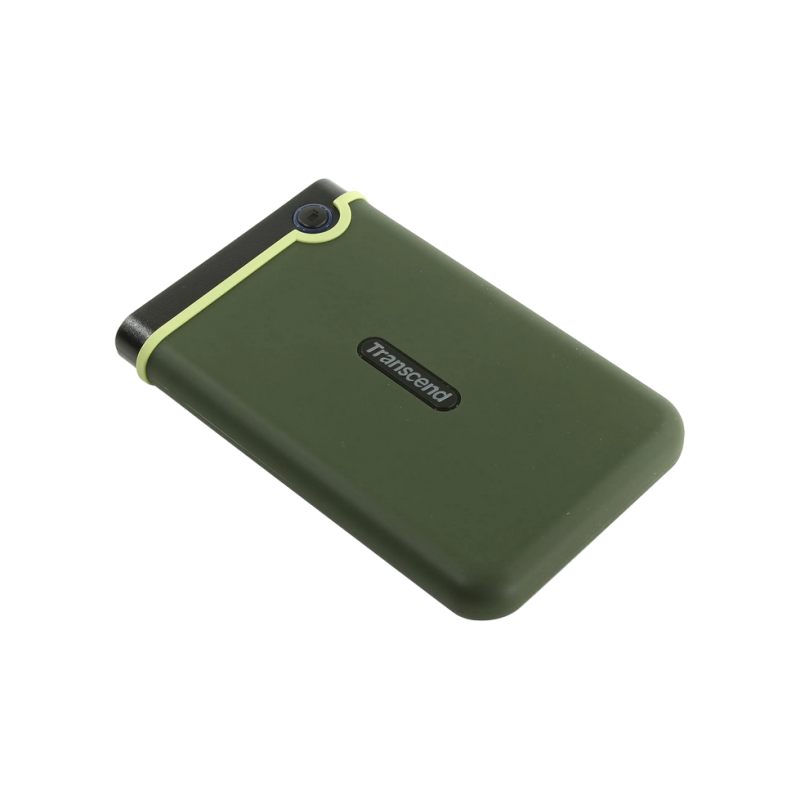 Внешний жесткий диск 1.0TB Transcend StoreJet 25M3G, Military Green