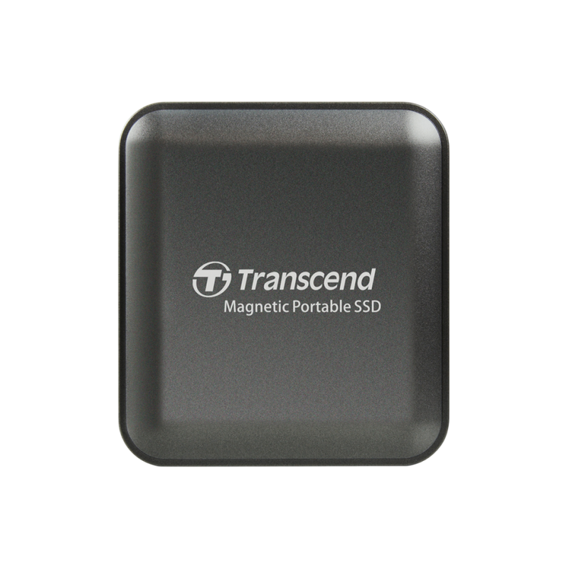 1.0TB  Transcend Portable SSD ESD420 Iron Gray, USB-C 3.2 20Gbps (69.5x63x10mm, 48g, R/W:2000/2000 MB/s, Magnetic 