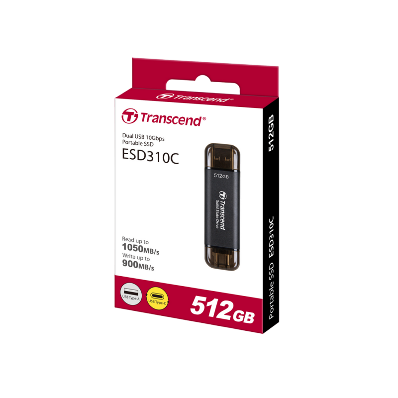 Внешний SSD 512GB Transcend ESD310C