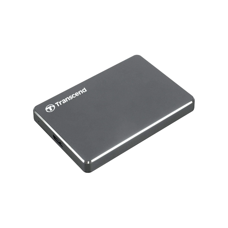 Внешний жесткий диск 1.0TB Transcend StoreJet 25C3N, Iron Gray