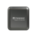 4.0TB  Transcend Portable SSD ESD420 Iron Gray, USB-C 3.2 20Gbps (69.5x63x10mm, 48g, R/W:2000/2000 MB/s, Magnetic 