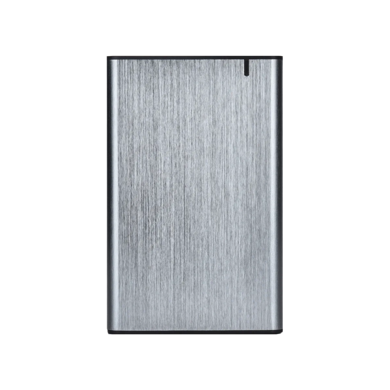 2,5" SATA HDD/SSD 9,5 мм внешний корпус Type-C, Gembird "EE2-U3S-6-GR", алюминий, серый