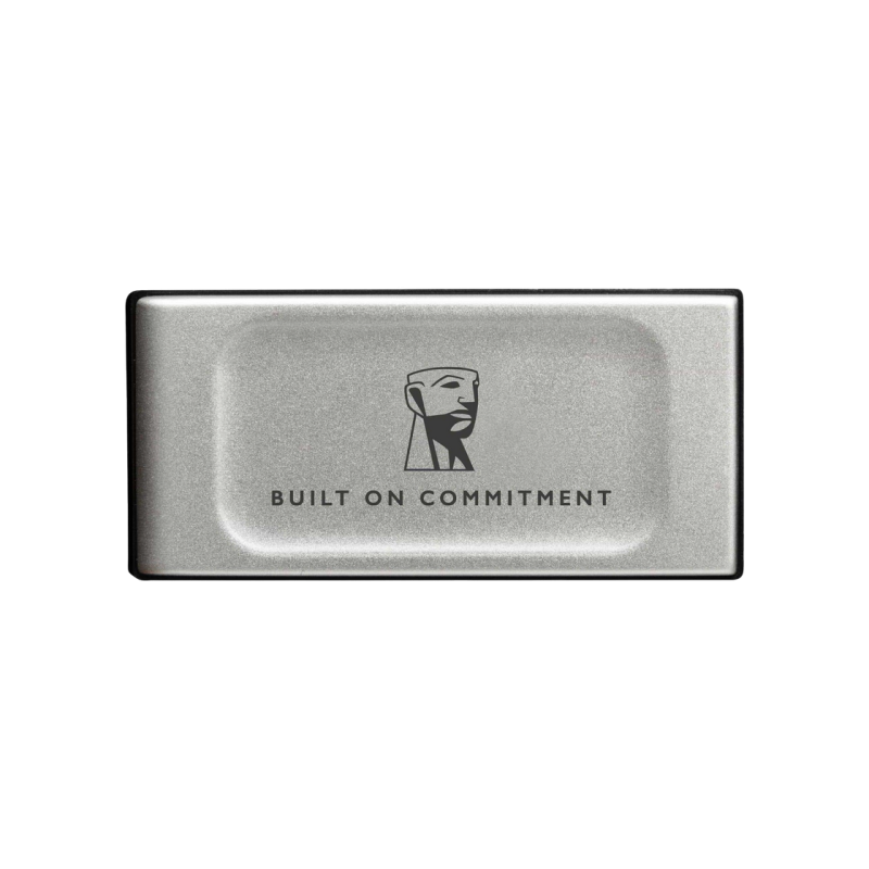 4.0TB Kingston External Portable SSD XS2000 BoC Silver, USB-C 3.2 Gen 2x2 (69.5x32.6x13.5mm, 28.9g, R/W:2K/2K MB/s