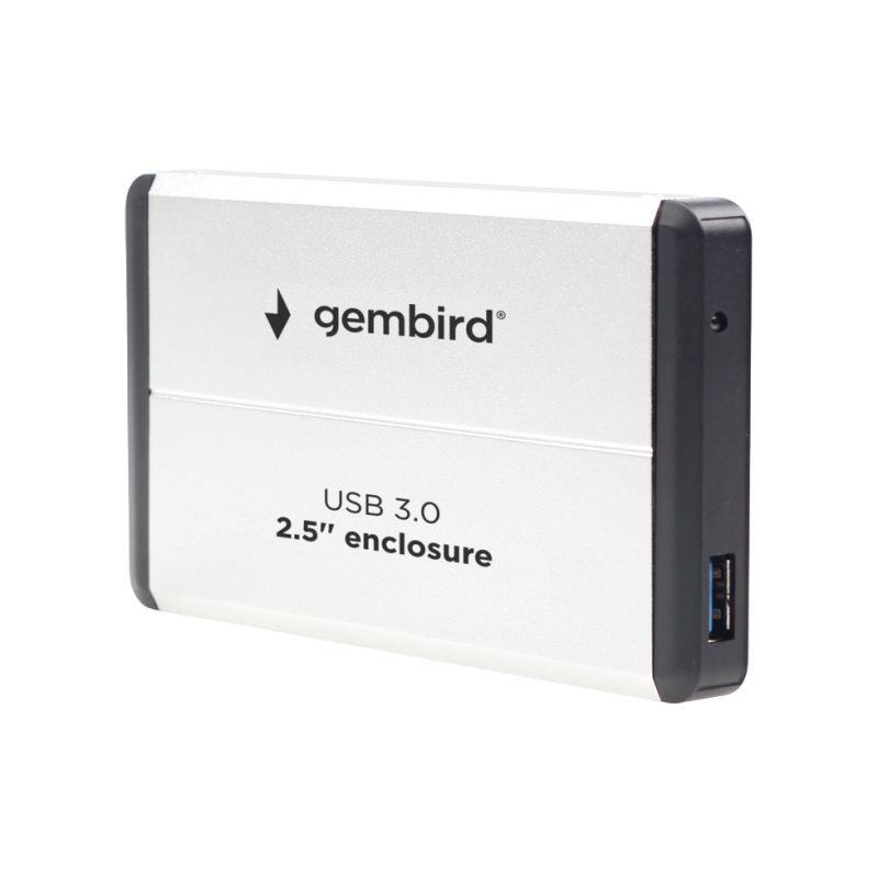 Gembird EE2-U3S-2-S, Серебристый