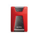 2.0TB (USB3.1) 2.5" ADATA HD650 Anti-Shock External Hard Drive, Red (AHD650-2TU31-CRD