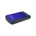 Внешний жесткий диск 2.0TB Transcend StoreJet 25H3B Rubber, Gray/Blue